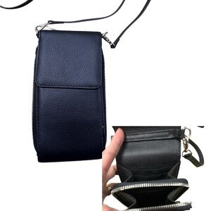 Bugatti Midnight Black Crossbody Bag